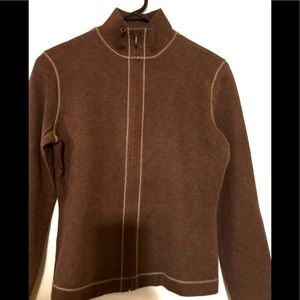 LOFT Cardigan sweater brown New ! Size S